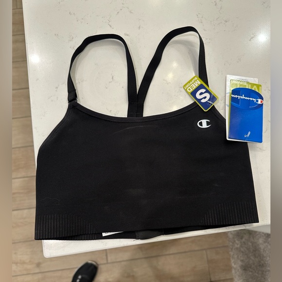 NWT Champion Black Sports Bra - Small - Picture 7 of 10